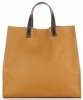 Praktyczne Torebki Skórzane 2 w 1 Shopper z Listonoszką firmy Genuine Leather Ruda